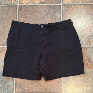 Lee Women's Black Cargo Shorts